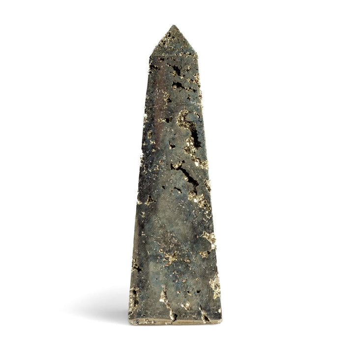 healing crystals: pyrite point - Obelisk