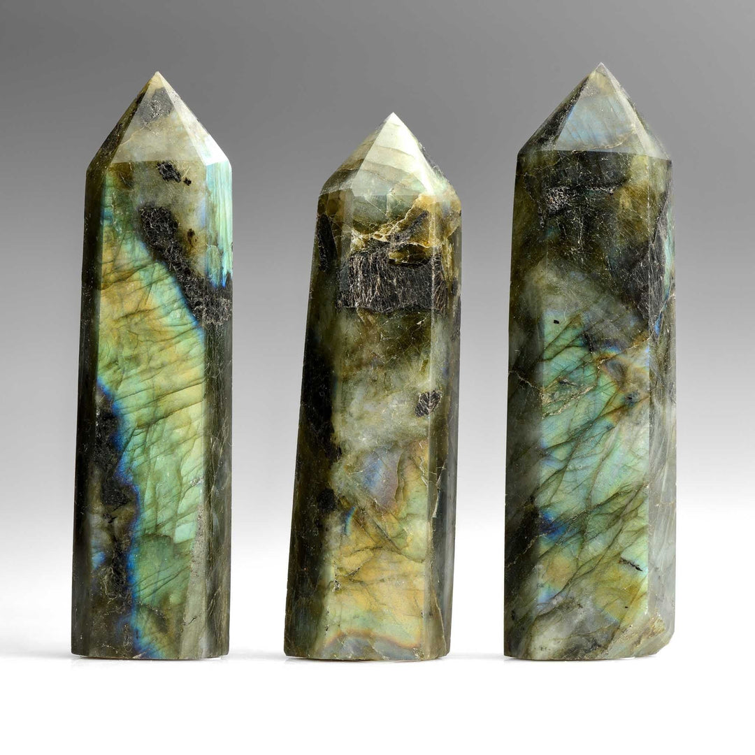 Labradorite Point - Flat Base