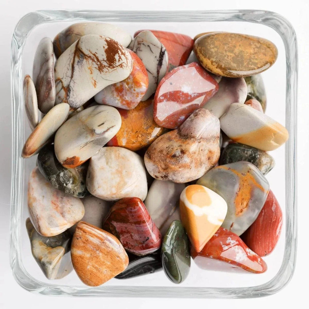 Fancy Jasper Tumbled Stone