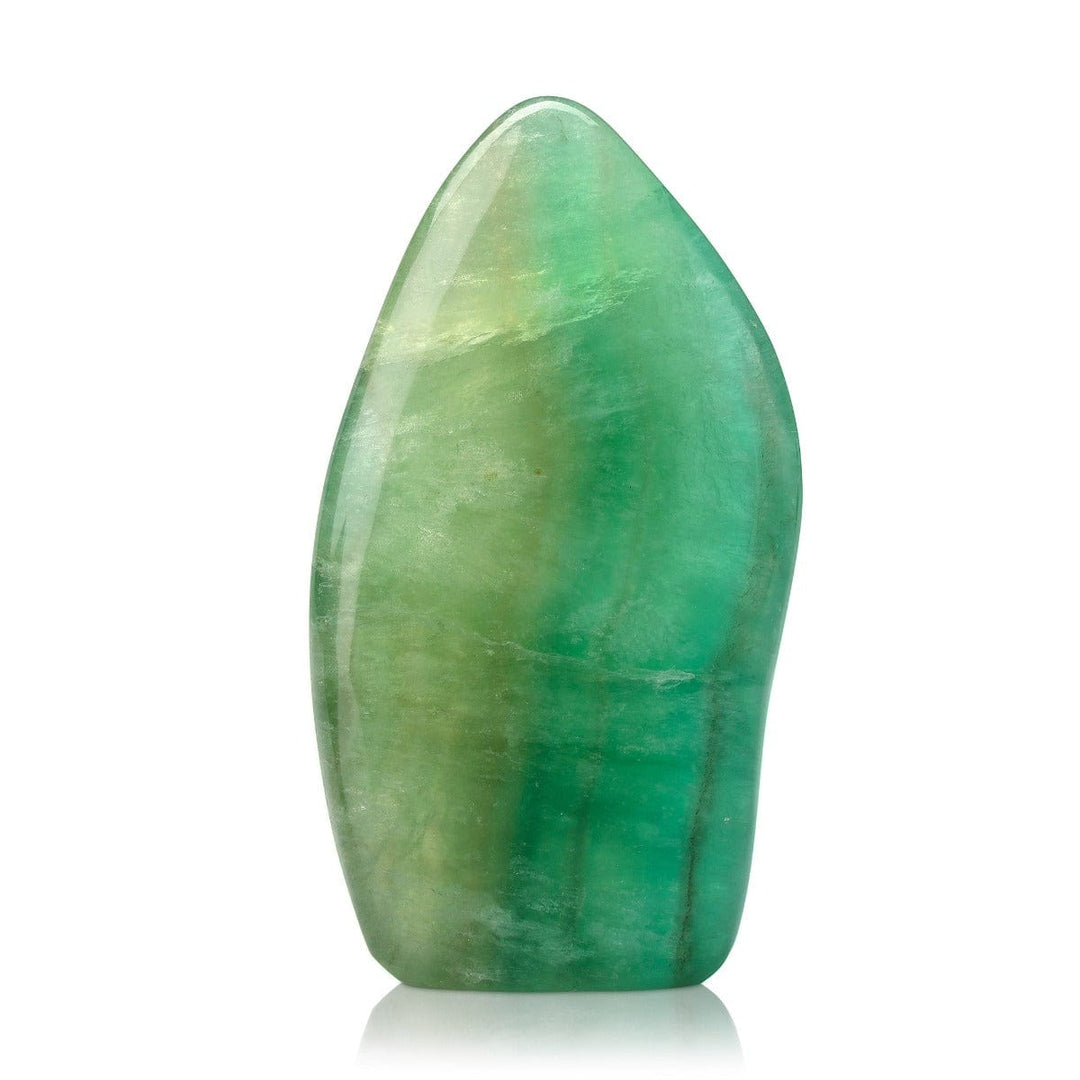 Green Fluorite Polished Free Form
