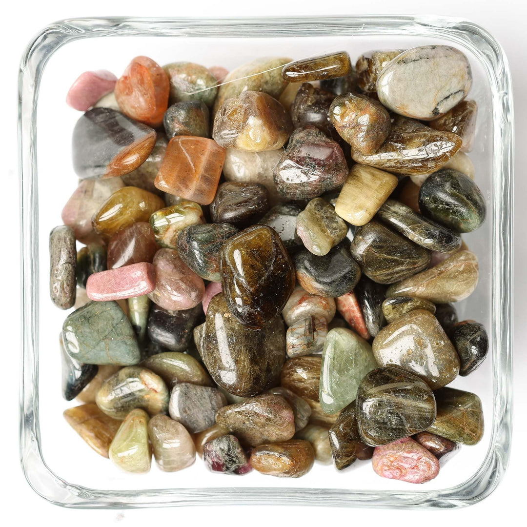 Watermelon Tourmaline Tumbled Stone
