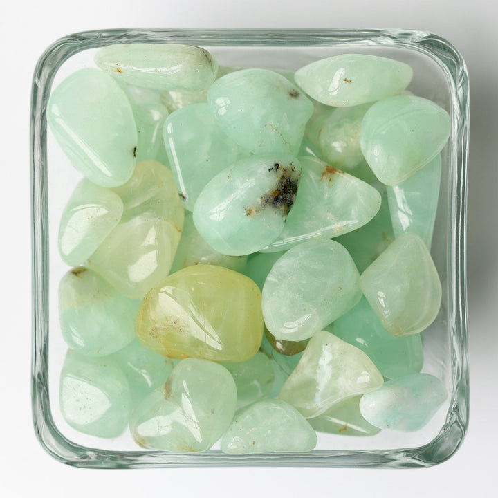 Prehnite Tumbled Stone - Polished