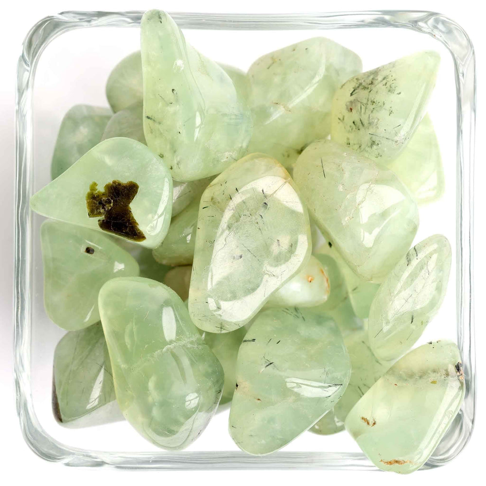 Prehnite Tumbled Stone - Polished