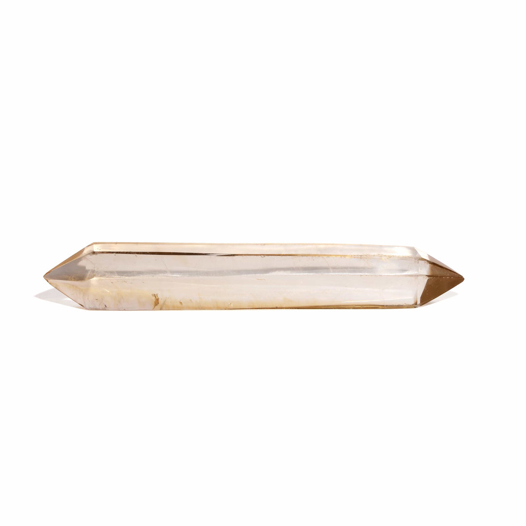 4.6 inches long citrine double terminated point - Polished