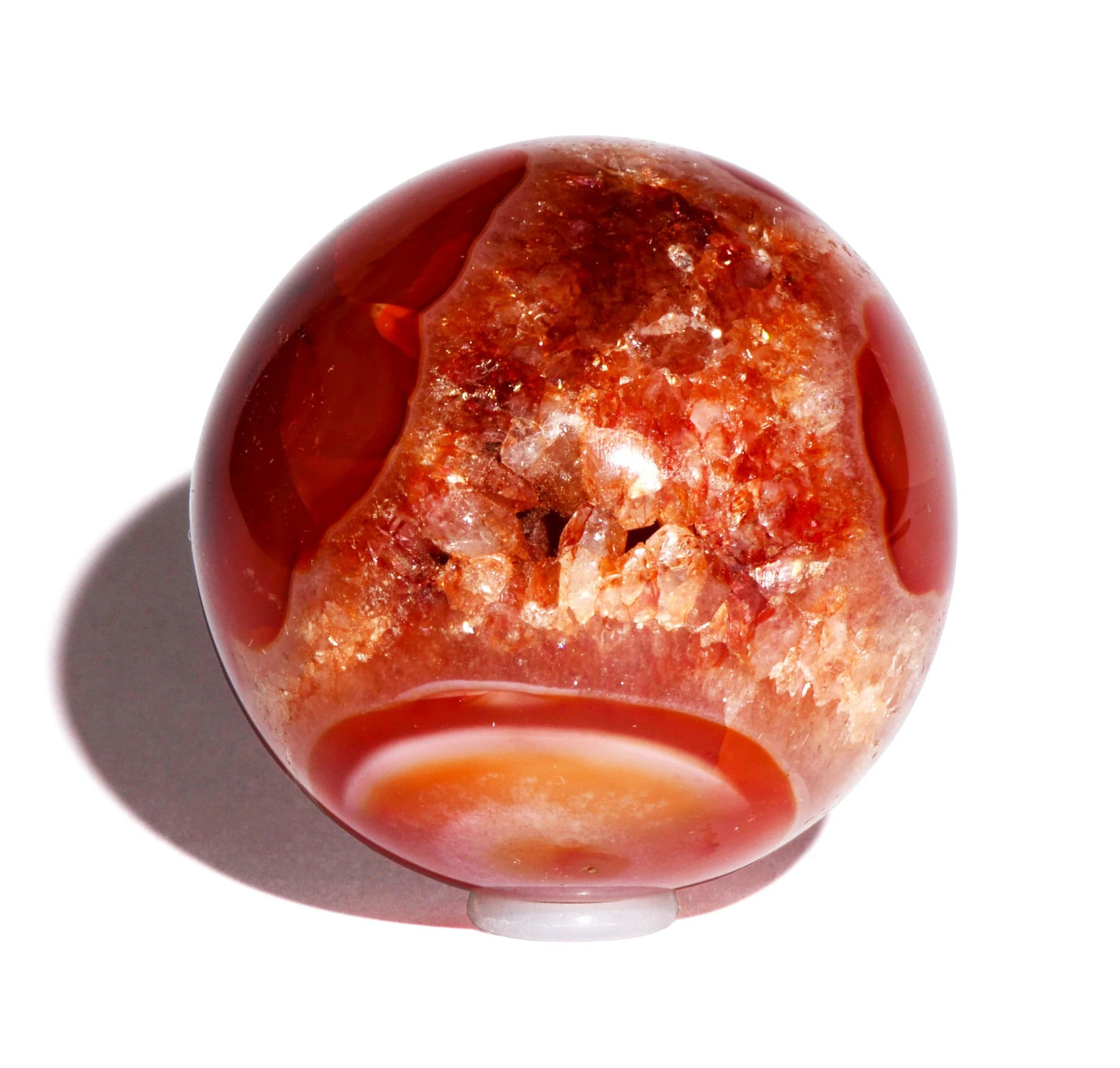 Carnelian Sphere - Polished