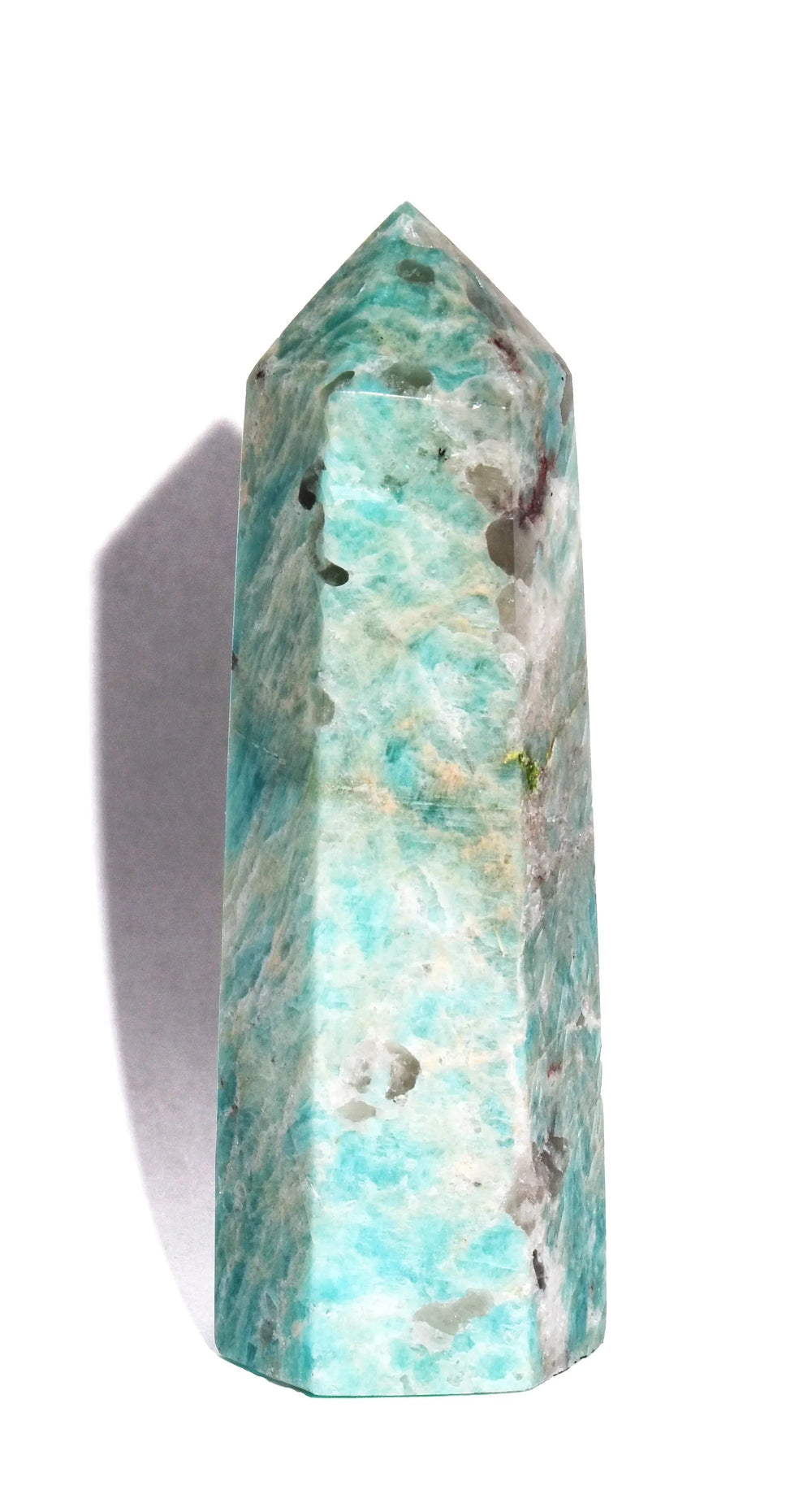 Amazonite Polished Point - Flat Base