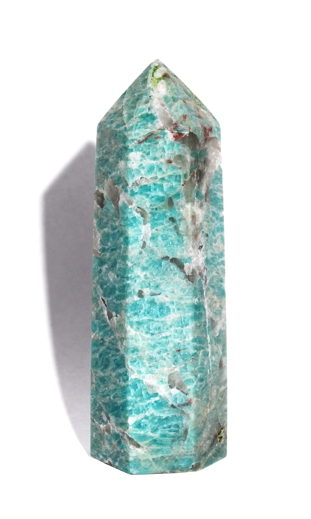 Amazonite Polished Point - Flat Base
