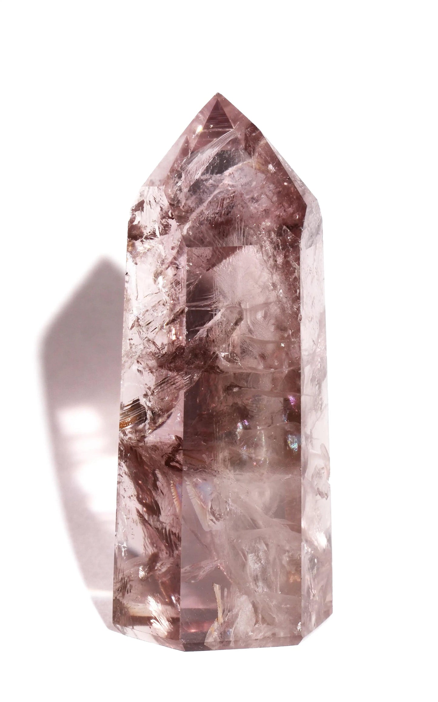 Smoky Quartz Point - Flat Base