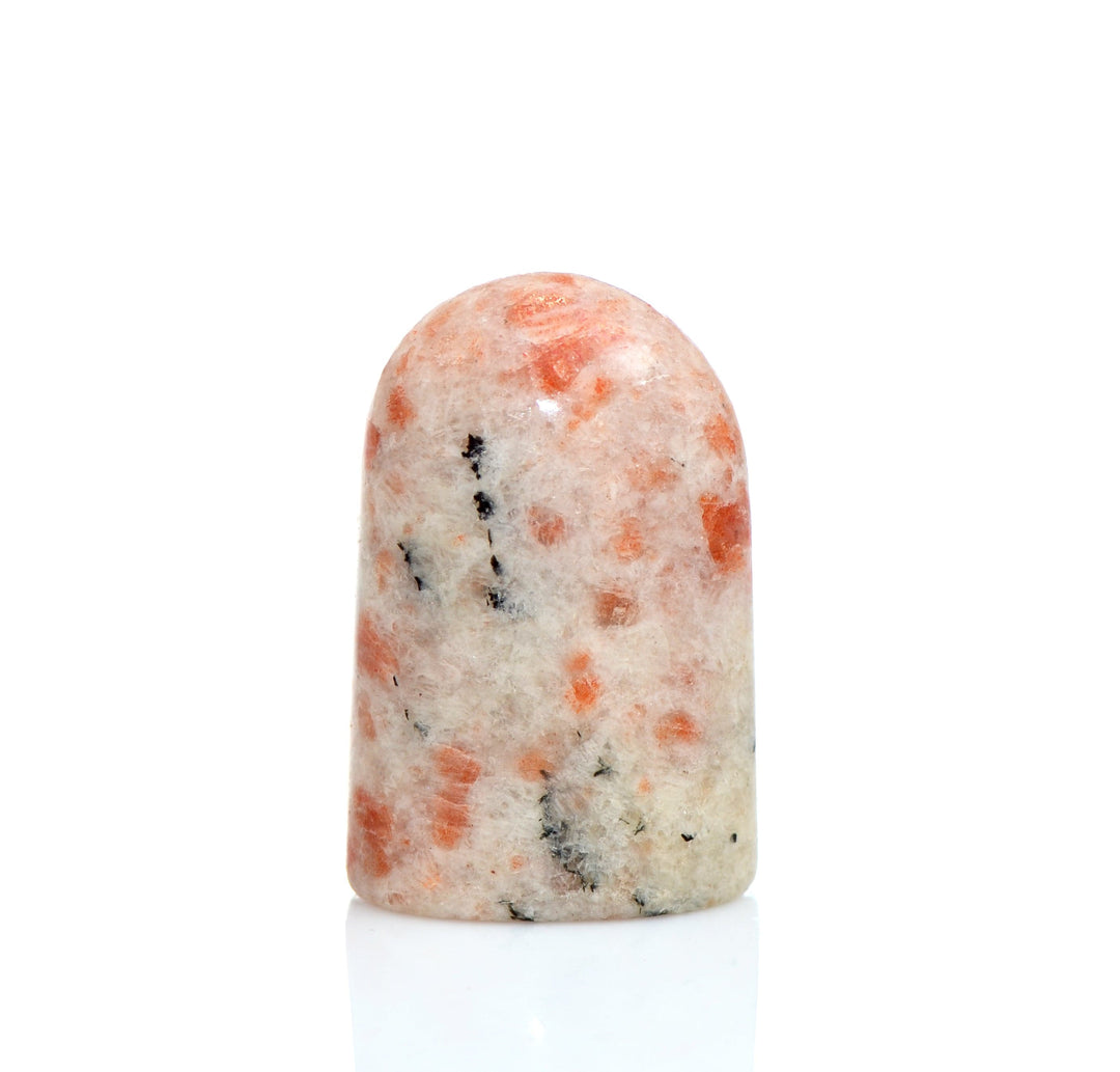 Sunstone Polished Form - Flat Base