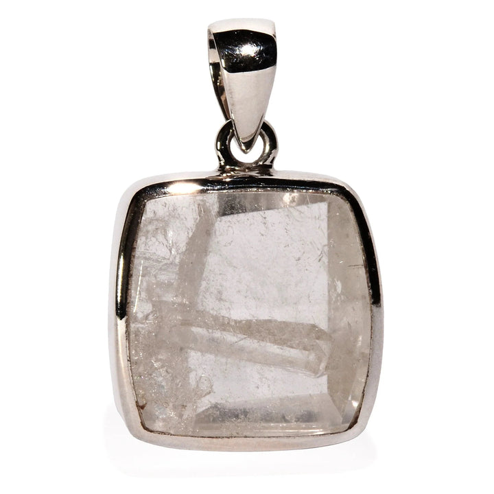 Manifestation Quartz Sterling Silver Pendant