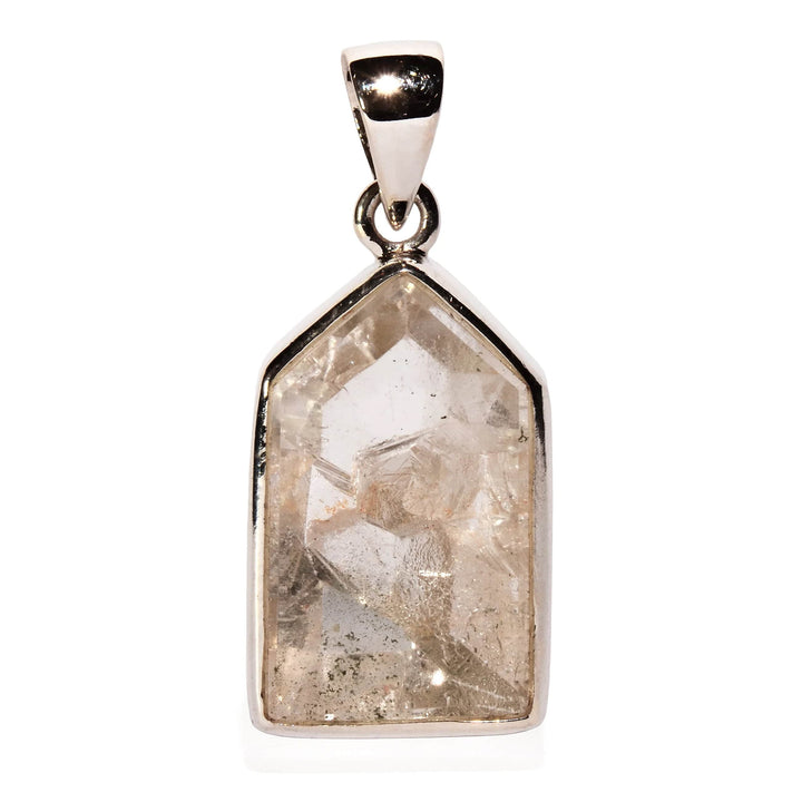 Manifestation Quartz Sterling Silver Pendant