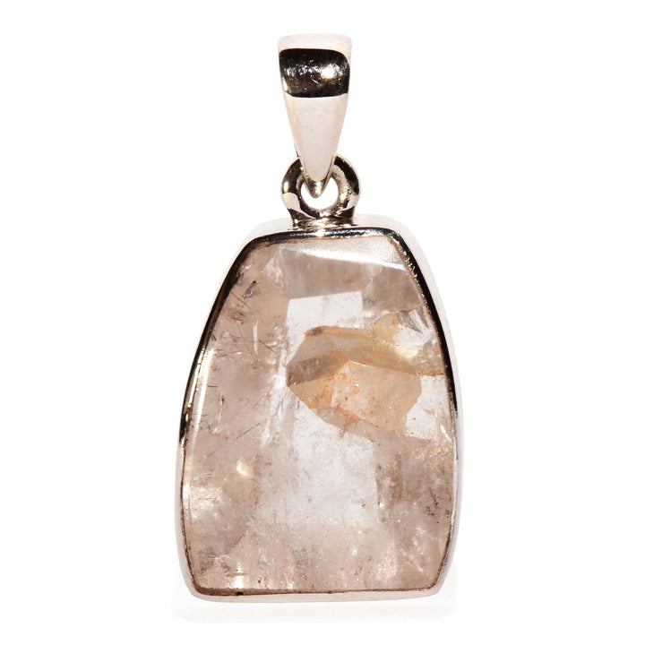 Manifestation Quartz Sterling Silver Pendant
