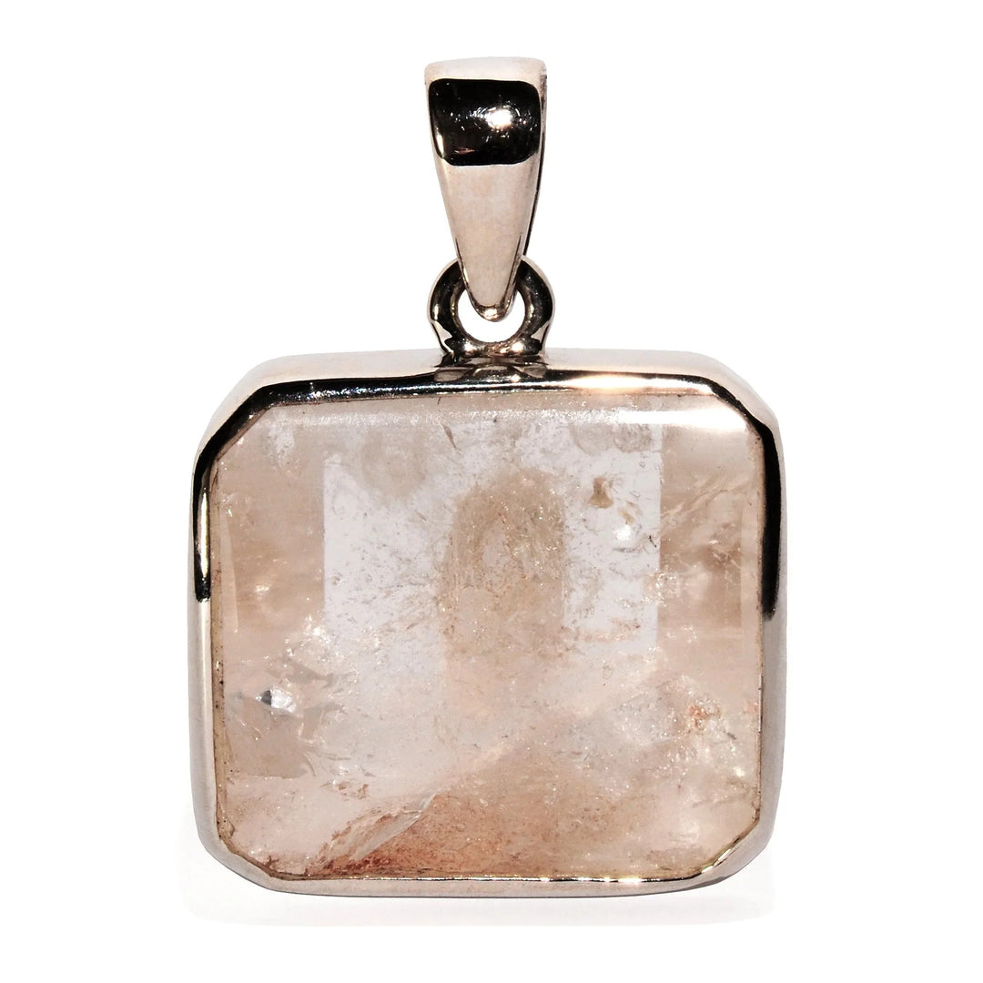 Manifestation Quartz Sterling Silver Pendant