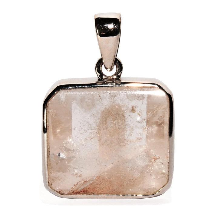 Manifestation Quartz Sterling Silver Pendant