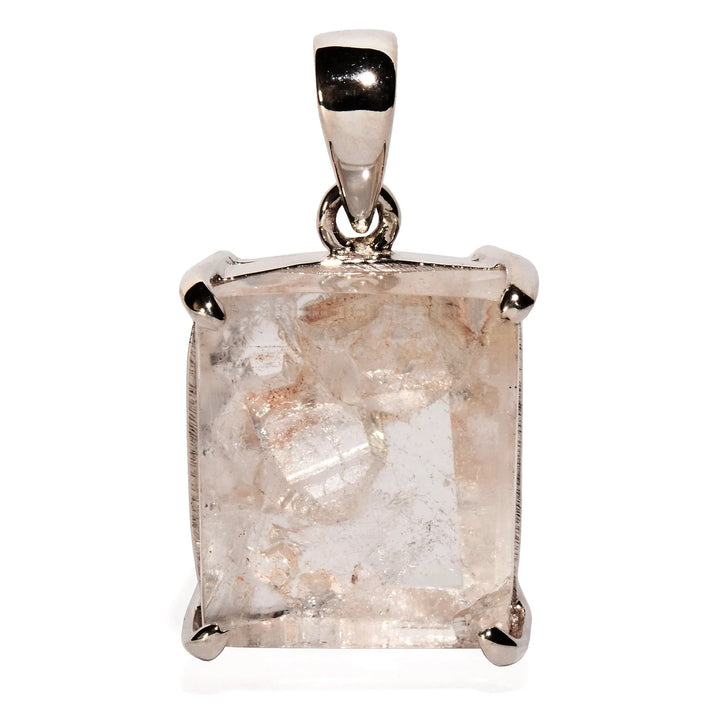 Manifestation Quartz Sterling Silver Pendant