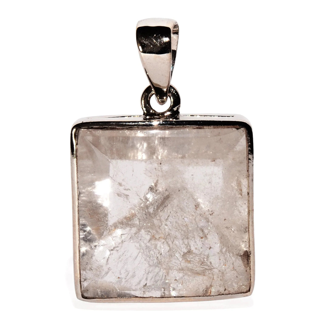 Manifestation Quartz Sterling Silver Pendant