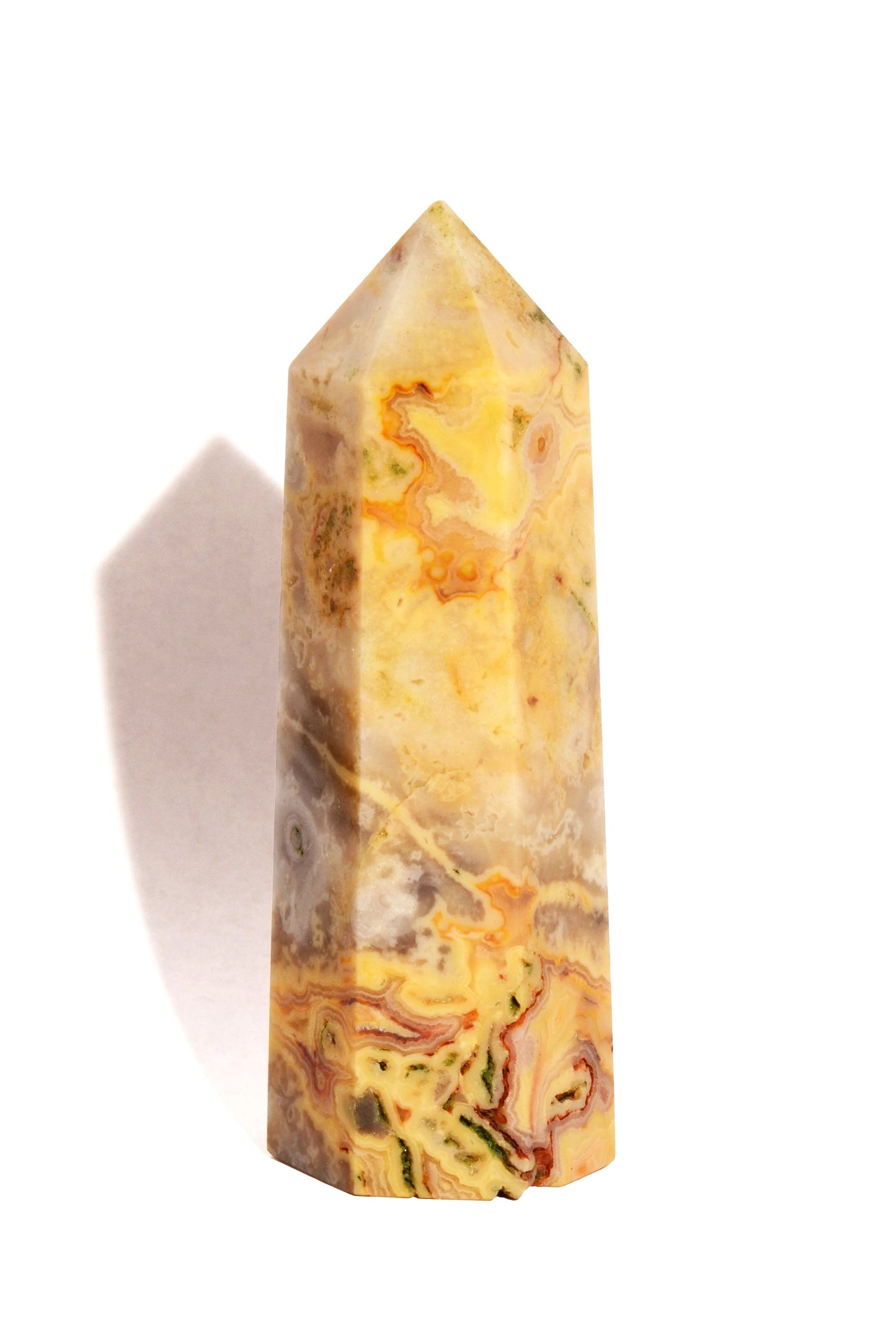 Yellow Lace Agate Point