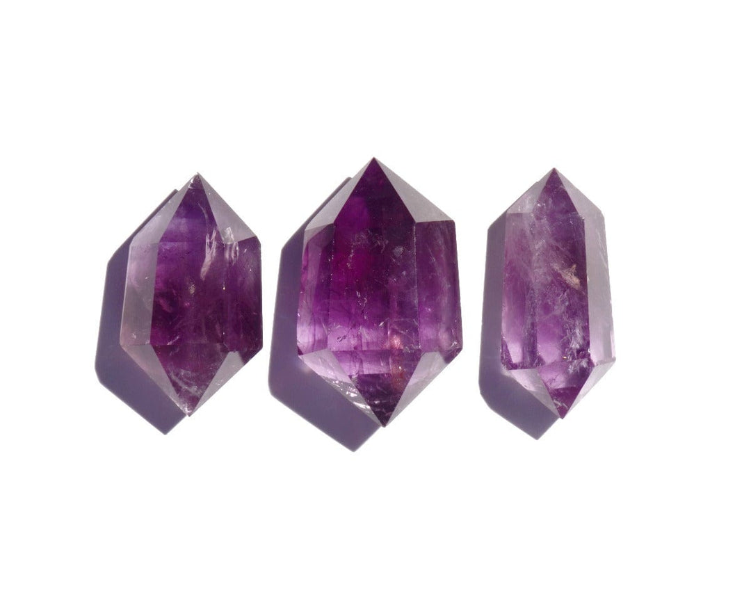 healing crystals: amethyst double terminated point