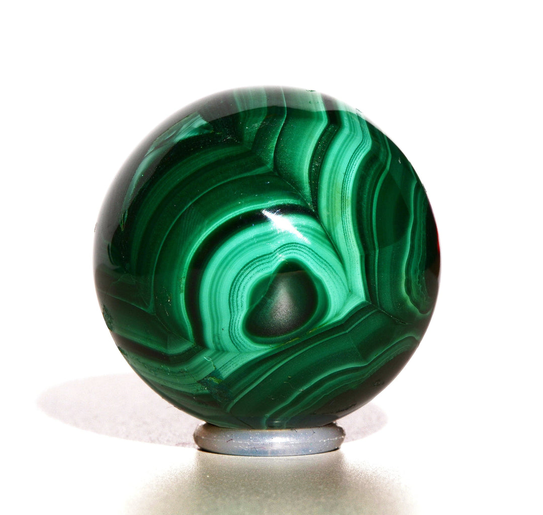 Malachite Sphere - Polished