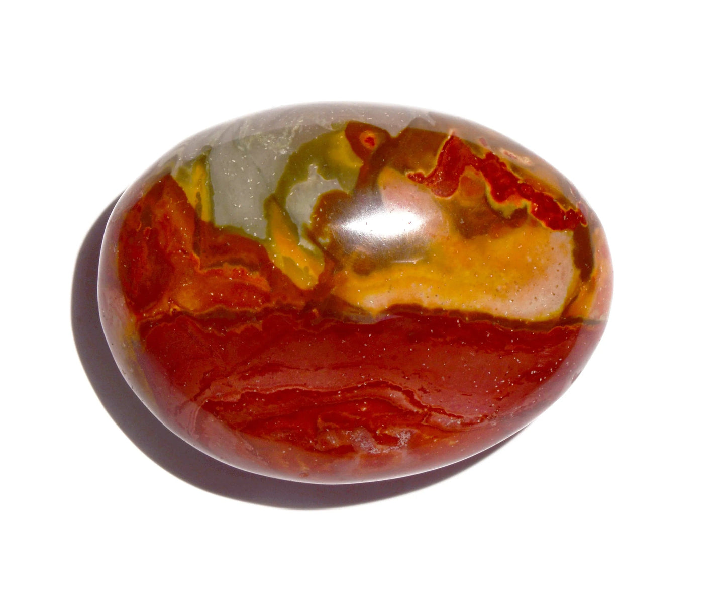 Fancy Jasper Palm Stone - Polished