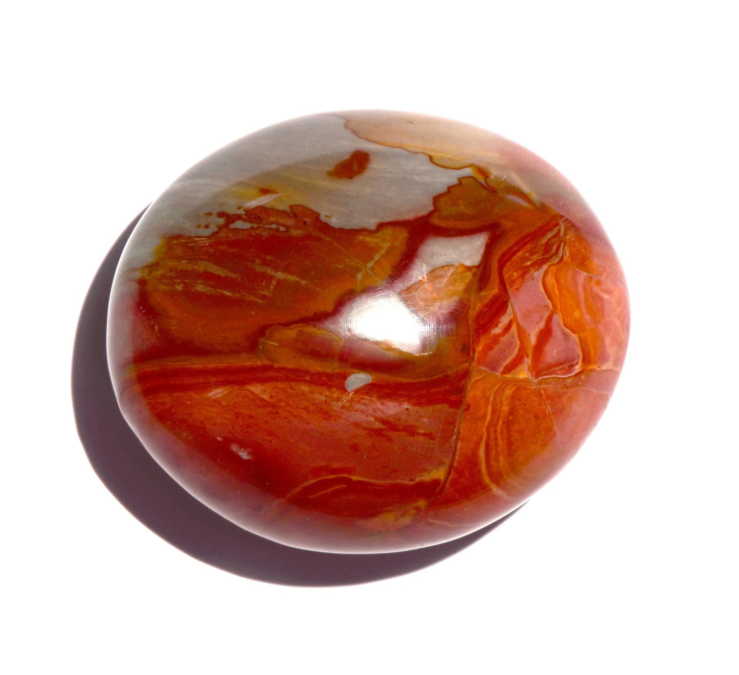 Fancy Jasper Palm Stone - Polished
