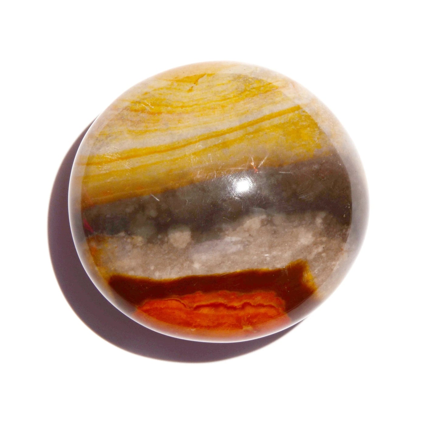 Fancy Jasper Palm Stone - Polished