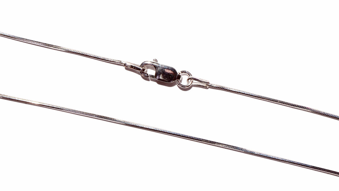 Sterling Silver 8 Sided Snake Chain