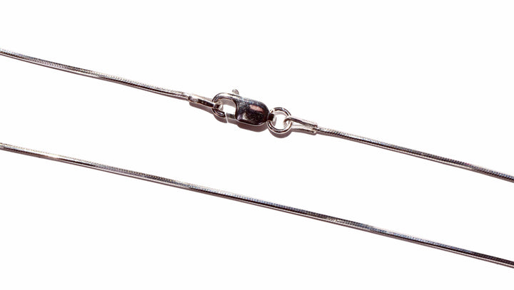 Sterling Silver 8 Sided Snake Chain