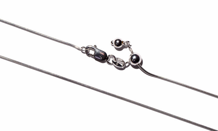 Sterling Silver Adjustable Snake Chain