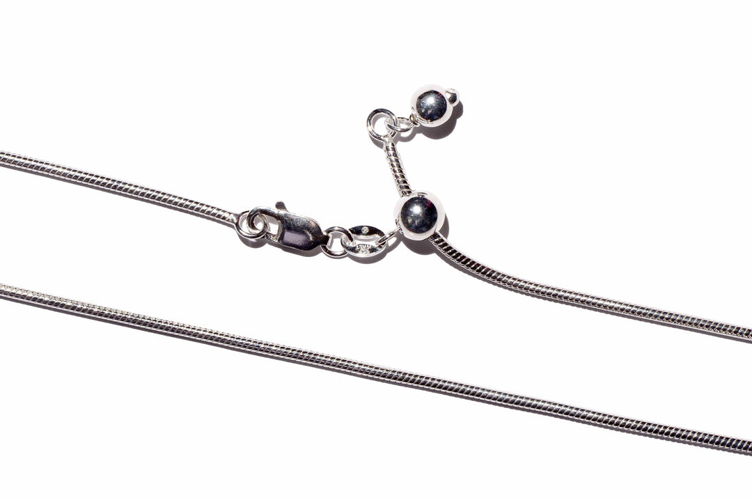 Sterling Silver Adjustable Snake Chain