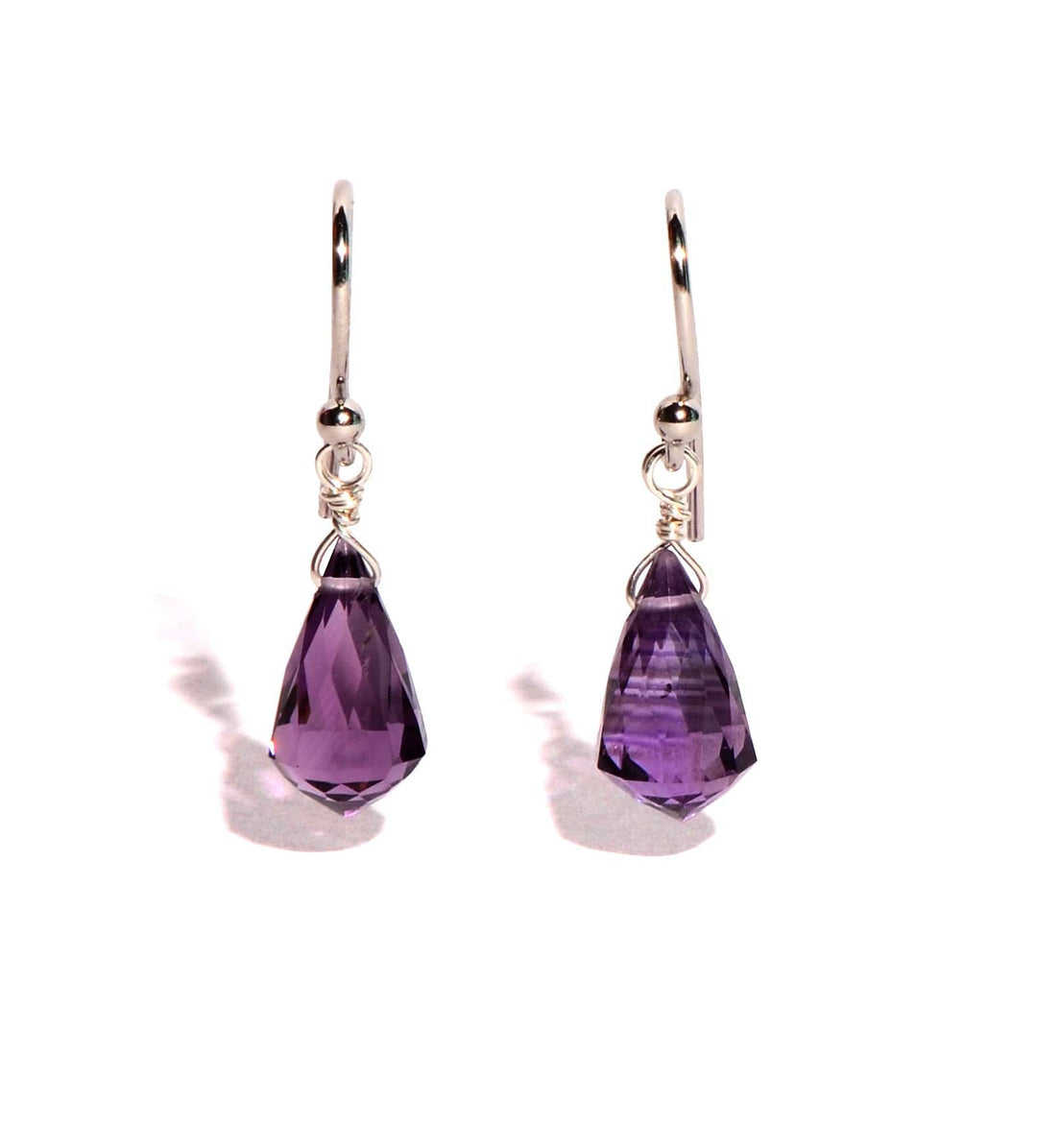 Amethyst Sterling Silver Earrings