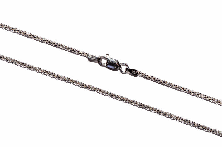 Sterling Silver Popcorn Chain