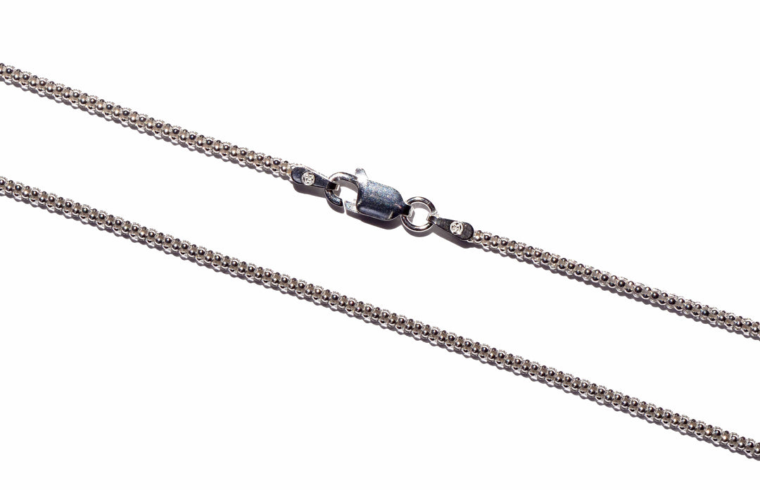 Sterling Silver Popcorn Chain