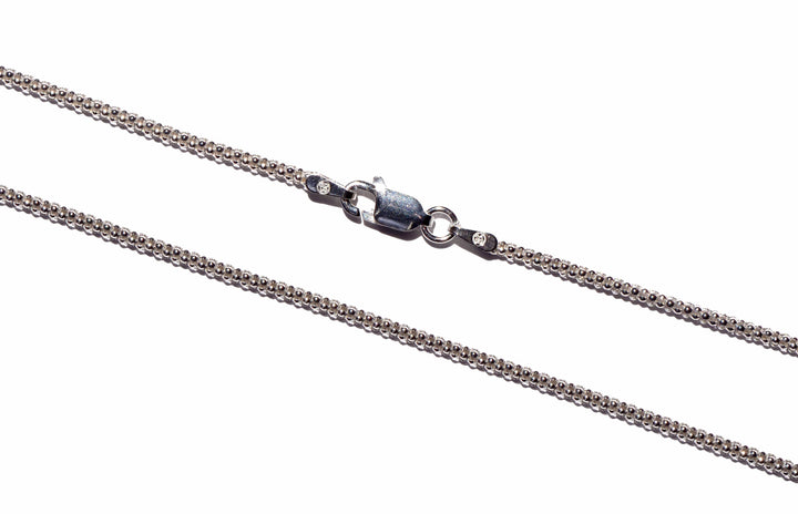 Sterling Silver Popcorn Chain