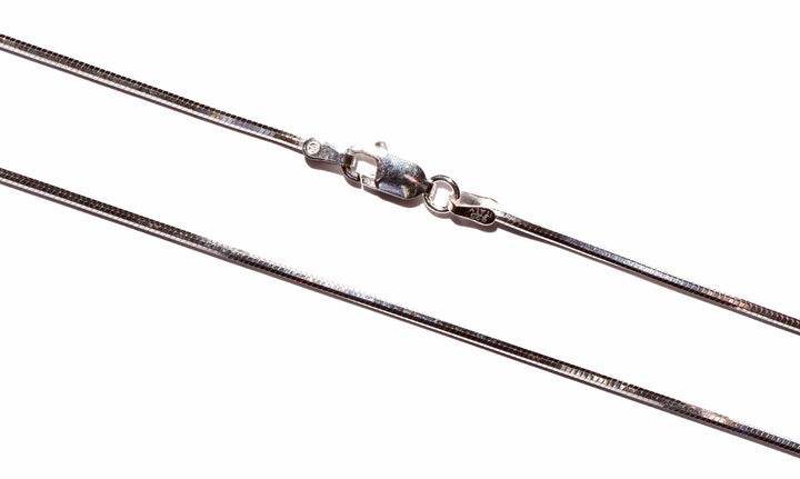 Sterling Silver 8 Sided Snake Chain