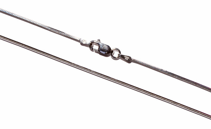 Sterling Silver 8 Sided Snake Chain