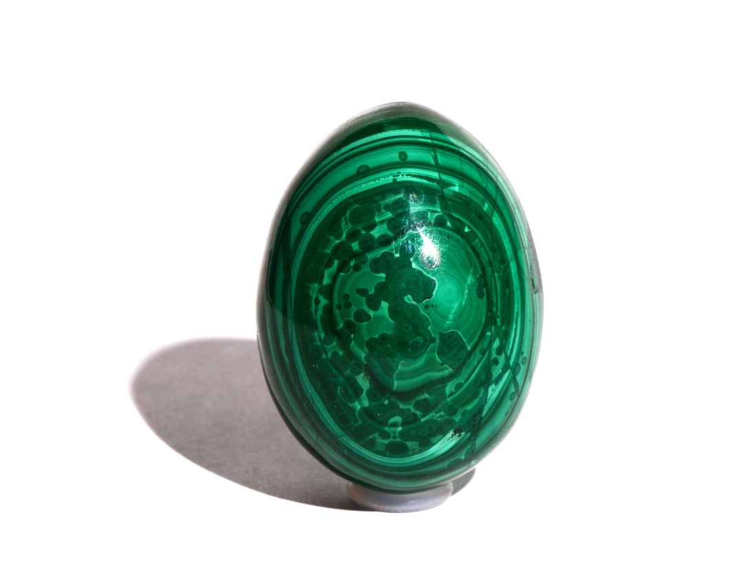 Malachite Egg - Polished