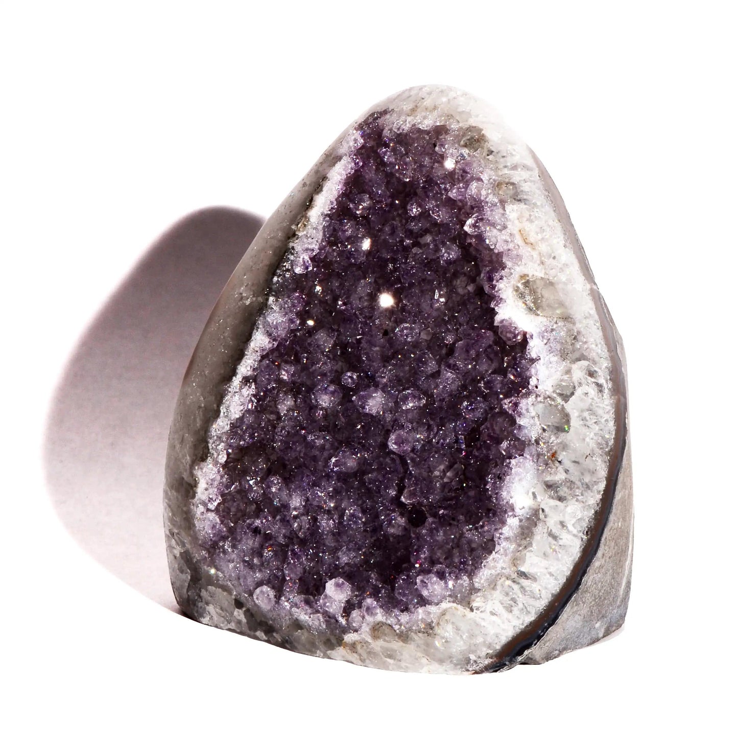 Amethyst Flat Bottom Geode