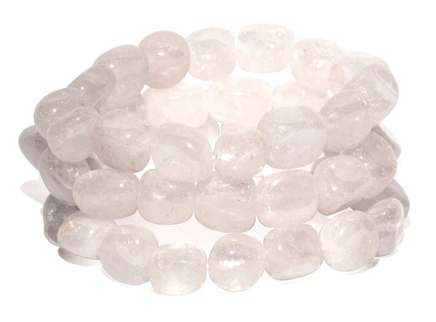 Clear Quartz Beaded Bracelet