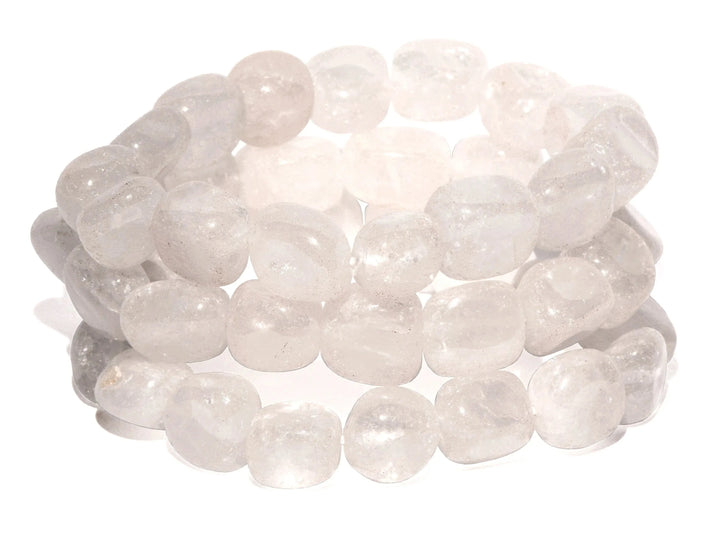 Clear Quartz Beaded Bracelet