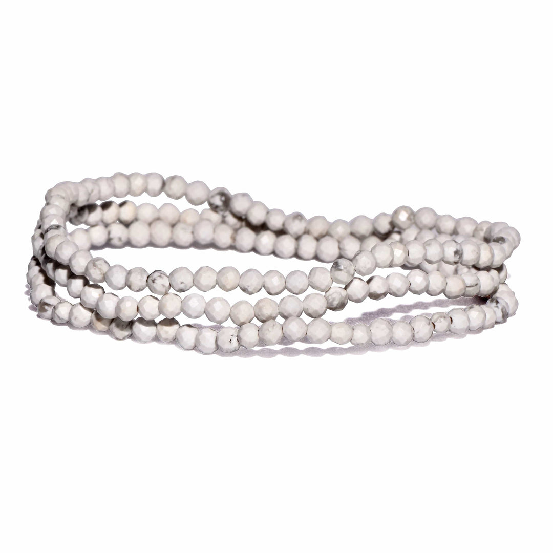 Howlite Beaded Bracelet