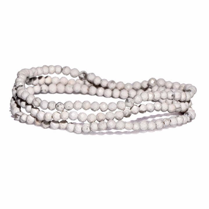 Howlite Beaded Bracelet