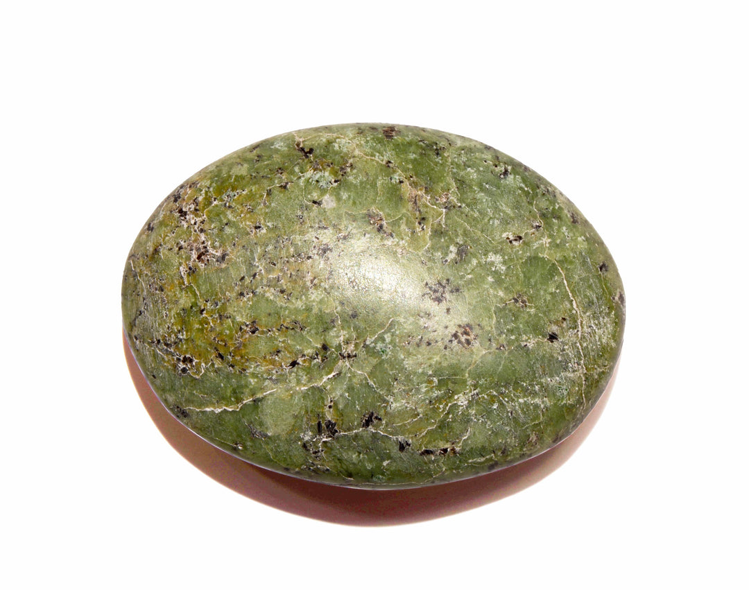 Chrysoprase Palm Stone - Polished
