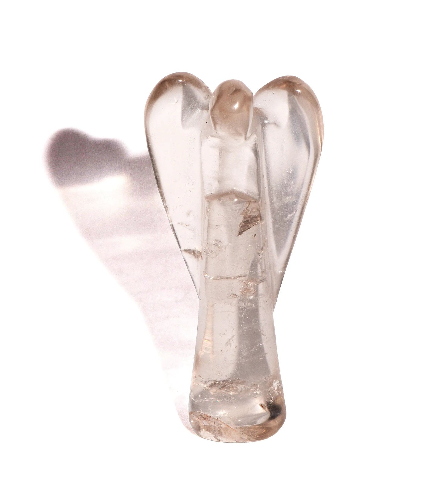 Smoky Quartz Angel - Crystal Carving