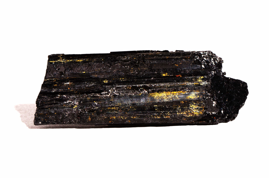 healing crystals: black tourmaline raw form