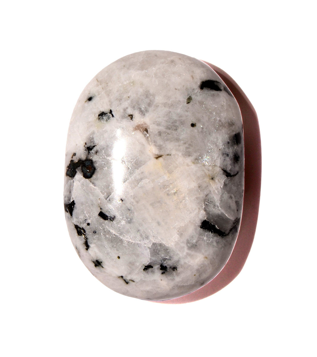 Rainbow Moonstone Palm Stone