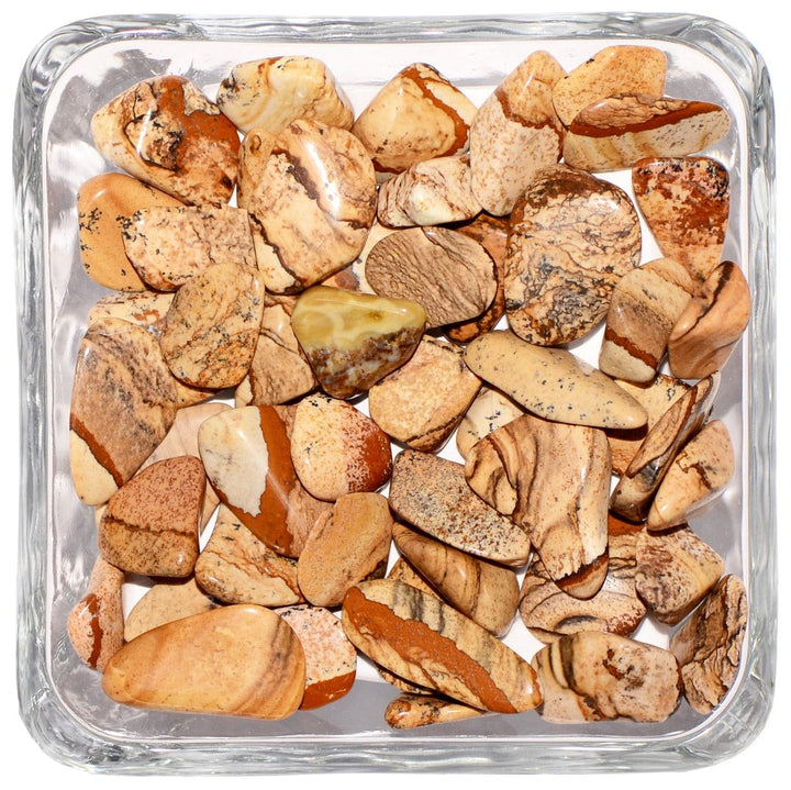 Picture Jasper Tumbled Stone