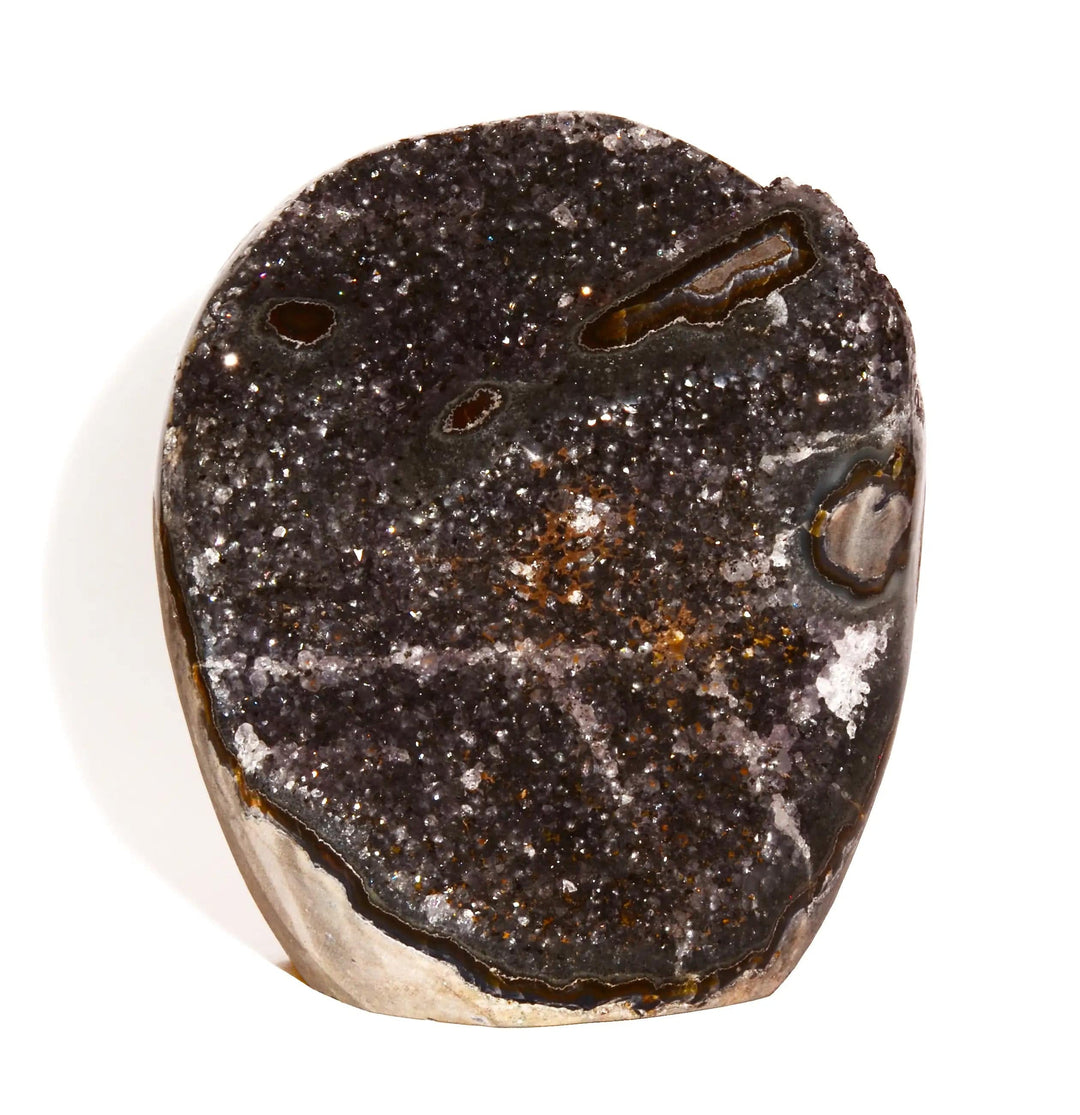Buy Amethyst as a crystal known for protection and intuition.