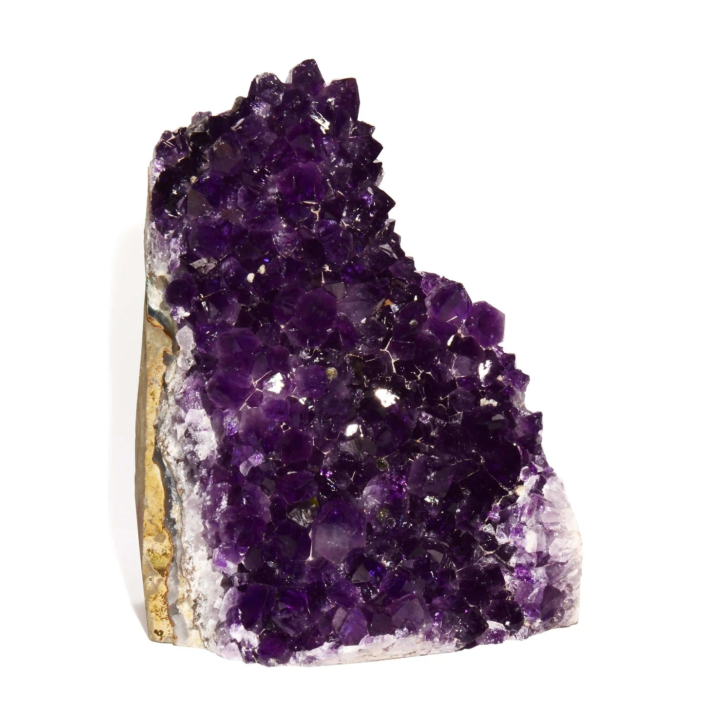 Buy Amethyst as a crystal known for protection and intuition.