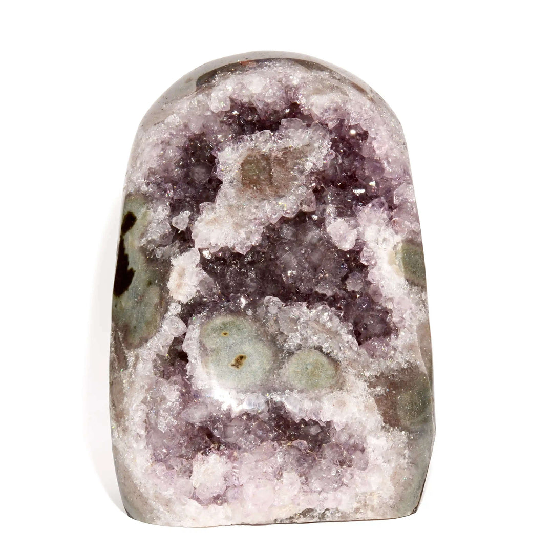 Buy Amethyst as a crystal known for protection and intuition.
